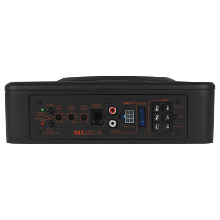 Gas Audio Power Gas Max Level 1 Amplified Underseat Subwoofer 8" voor Auto Geluidssystemen en Hoogwaardige Geluidskwaliteit - VCTparts.nl