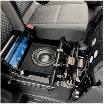 Gas Audio Power Gas Audio Power Gas Max Level 1 Loaded Enclosure 65" For Nissan Nv200 voor Auto Geluidssystemen en Hoogwaardige Geluidskwaliteit Optimount 2