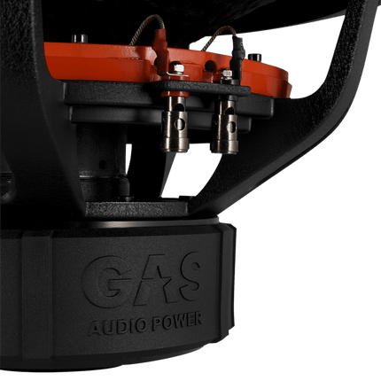 Gas Audio Power Gas Audio Power Gas Max Level 1 Subwoofer 15" 2x2 Ohm voor Auto Geluidssystemen en Hoogwaardige Geluidskwaliteit Optimount 5