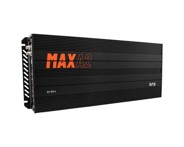 Gas Audio Power Gas Audio Power Gas Max Level 2 Four Channel Amplifier voor Auto Geluidssystemen en Hoogwaardige Geluidskwaliteit Optimount 2