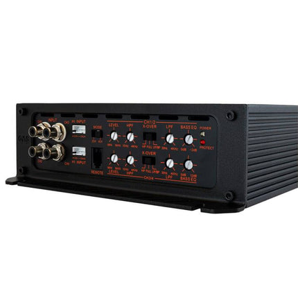 Gas Audio Power Gas Audio Power Gas Max Level 2 Four Channel Amplifier voor Auto Geluidssystemen en Hoogwaardige Geluidskwaliteit Optimount 5