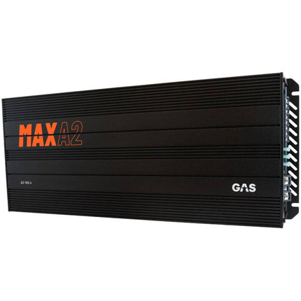 Gas Audio Power Gas Audio Power Gas Max Level 2 Four Channel Amplifier voor Auto Geluidssystemen en Hoogwaardige Geluidskwaliteit Optimount 3