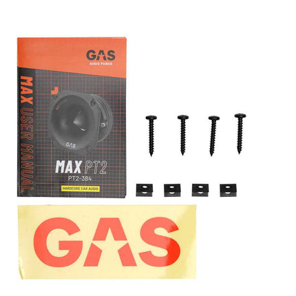 Gas Audio Power Gas Audio Power Gas Max Level 2 Tweeter 15" voor Auto Geluidssystemen en Hoogwaardige Geluidskwaliteit Optimount 6