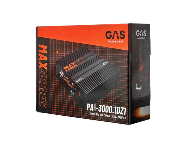 Gas Audio Power Gas Audio Power Gas Max Level Pa1 Mono Amplifier 1ohm voor Auto Geluidssystemen en Hoogwaardige Geluidskwaliteit Optimount 2