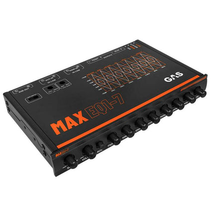 Gas Audio Power Gas Audio Power Gas Max Versterker ½din 7 - band Eq 6v Pre - outs voor Auto Geluidssystemen en Hoogwaardige Geluidskwaliteit Optimount 1