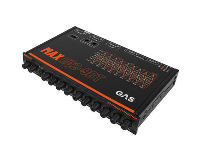 Gas Audio Power Gas Max Versterker ½din 9-band Eq With Bluetooth 6v Pre-outs voor Auto Geluidssystemen en Hoogwaardige Geluidskwaliteit