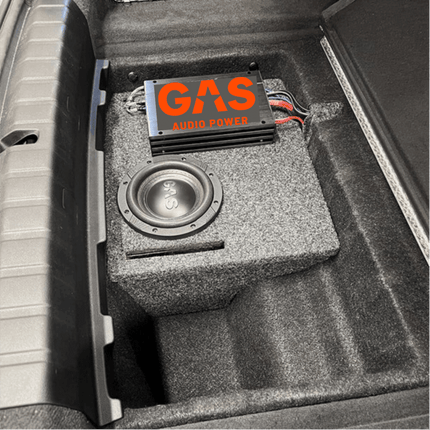 Gas Audio Power Gas Audio Power Pasklare Subwoof Set Bmw I4 2022 - > voor Auto Geluidssystemen en Hoogwaardige Geluidskwaliteit Optimount 7