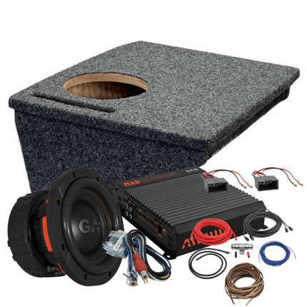 Gas Audio Power Gas Audio Power Pasklare Subwoof Set Bmw I4 2022 - > voor Auto Geluidssystemen en Hoogwaardige Geluidskwaliteit Optimount 1
