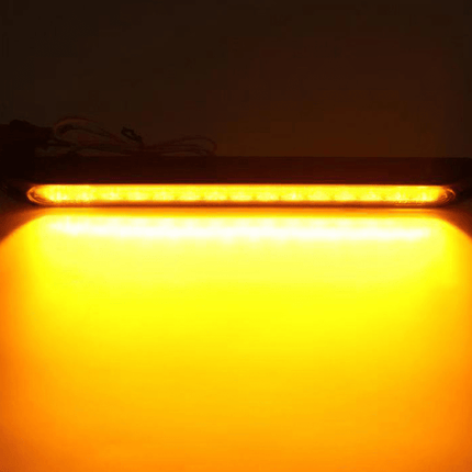 Gele Zijmarkering LED Bar Strip Geel Ledbar DRL Universele Lichtbalk - VCTparts.nl