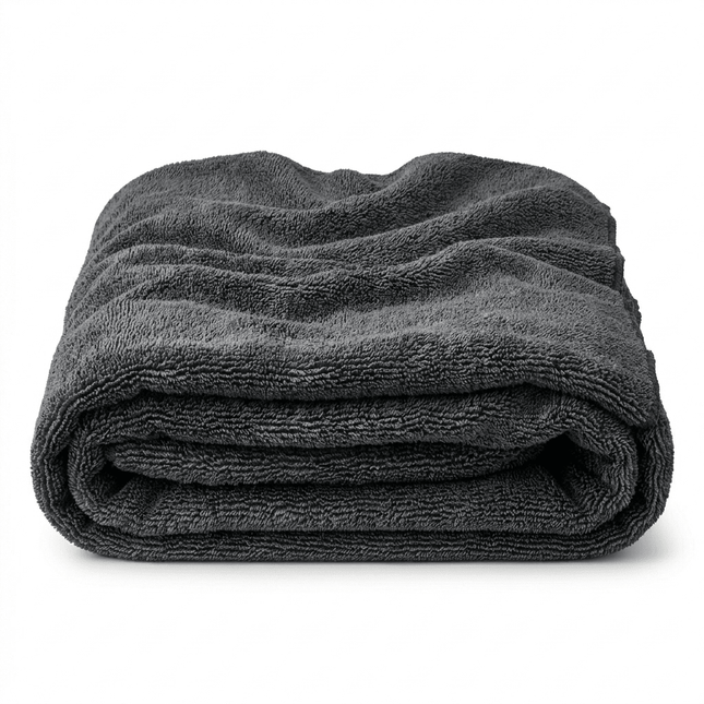 Glossio Absorberende Zachte Droogdoek voor een Streeploos Resultaat 1200gsm Groot (50 x 80cm) Grijs - VCTparts.nl