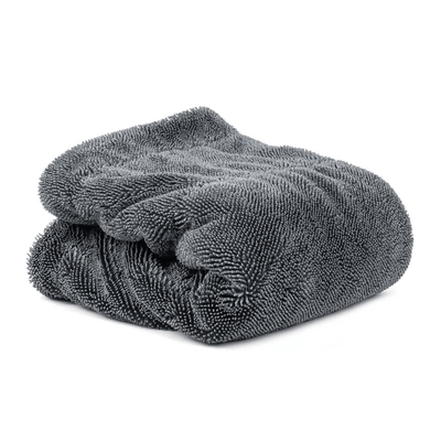 Glossio Absorberende Zachte Droogdoek voor een Streeploos Resultaat 1200gsm Medium (40 x 60cm) Grijs