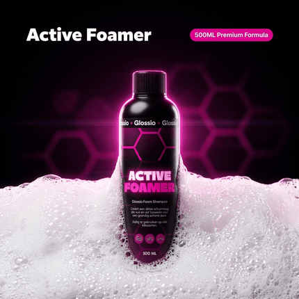 Glossio Glossio Active Foamer Premium Werkende Schuim 500ML - Krachtige Autoshampoo voor Dieptereiniging en Glanzende Bescherming van Lakoppervlakken Glansz 6