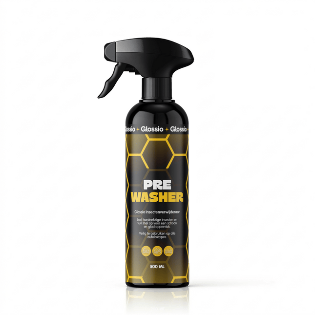 Glossio Glossio Active Pre Washer Premium Vuil en Insectenverwijderaar 500ML - Krachtige Auto Voorreiniger voor Hardnekkig Vuil en Insecten zonder Schade Glansz 1