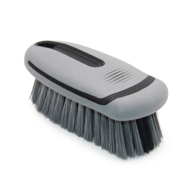 Glossio Bekleding Harde Borstel Interieur Detail Borstel voor Bekledings Reiniging - Grijs/Zwart - VCTparts.nl