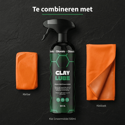 Glossio Glossio Clay Lube Premium Smeermiddel voor Klei 500ML - Veilig en Efficiënt voor Krasvrije Kleibehandeling en Glanzende Auto Oppervlakken Glansz 7