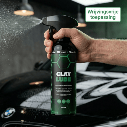 Glossio Glossio Clay Lube Premium Smeermiddel voor Klei 500ML - Veilig en Efficiënt voor Krasvrije Kleibehandeling en Glanzende Auto Oppervlakken Glansz 4