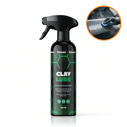 Glossio Glossio Clay Lube Premium Smeermiddel voor Klei 500ML - Veilig en Efficiënt voor Krasvrije Kleibehandeling en Glanzende Auto Oppervlakken Glansz 10