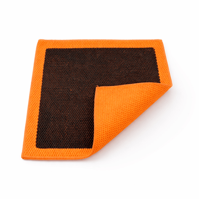 Glossio Clay Towel Microvezel Schoonmaak Doek voor Vuilverwijdering (40 x 40cm) Oranje