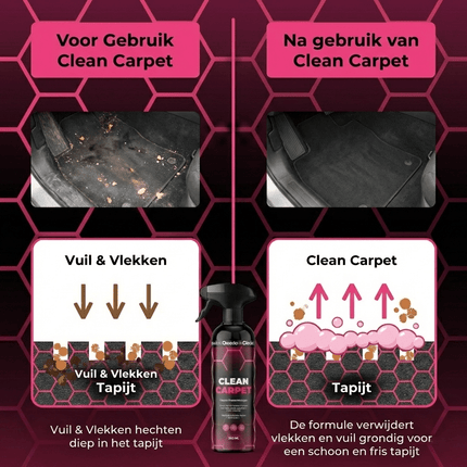 Glossio Clean Carpet 500ML Effectief Tegen Vlekken voor Schone Automatten & Bekleding - VCTparts.nl