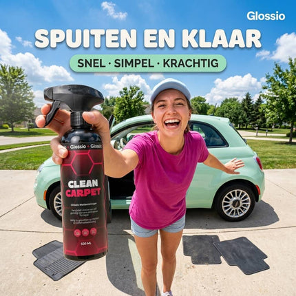 Glossio Clean Carpet 500ML Tapijtreiniger Auto – Productfoto