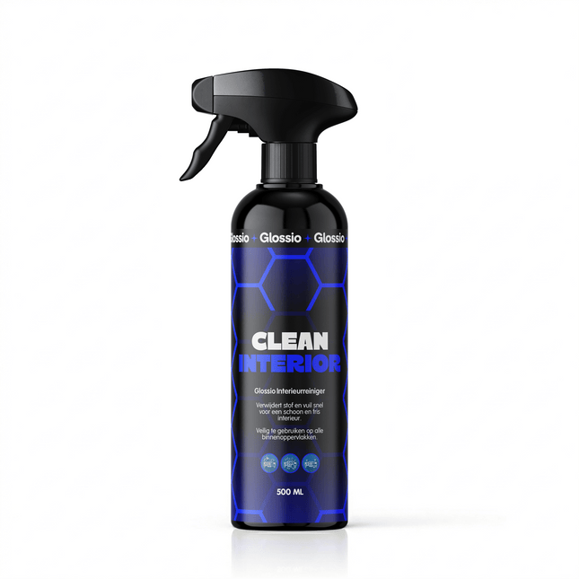 Glossio Glossio Clean Interior Premium Interieurreiniger 500ML - Krachtige Allesreiniger voor Auto Interieur met Frisse en Veilige Afwerking Glansz 1