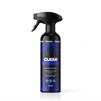 Glossio Clean Interior Premium Interieurreiniger 500ML - Krachtige Allesreiniger voor Auto Interieur met Frisse en Veilige Afwerking