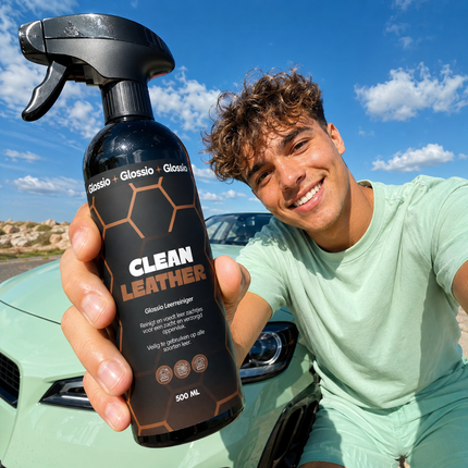Glossio Clean Leather Leer Alcantara Reiniger – Productfoto 7