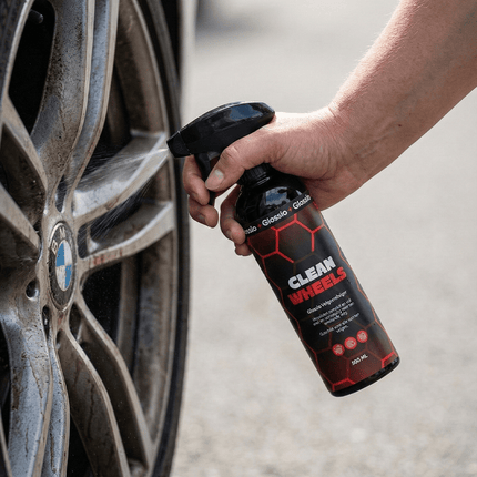 Glossio Clean Wheels Premium Velgenreiniger 500ML Krachtig Tegen Vuil voor een Glanzend Resultaat - VCTparts.nl
