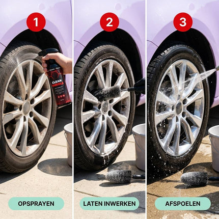 Glossio Clean Wheels Velgenreiniger 500ML – Productfoto 2