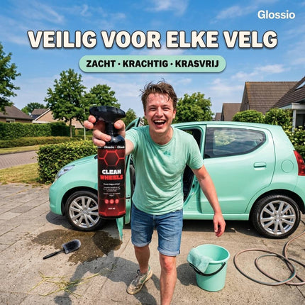 Glossio Clean Wheels Velgenreiniger 500ML – Productfoto