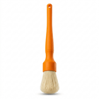 Glossio Glossio Extra Stevige Velgen Detail Kwast van Zwijnhaar voor Hardnekkig Vuil Oranje NORGOS 1