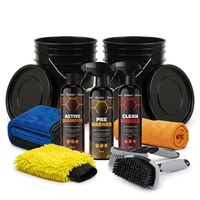 Glossio Glossio 2 Bucketdeal – 10-delig Wasset met Twee Emmers voor de Twee-Emmer Methode Combideal 1