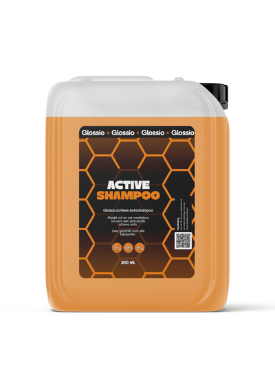 Glossio Active Shampoo Premium 25L - Hooggeconcentreerde Autoshampoo - Professionele Grootverpakking Jerrycan