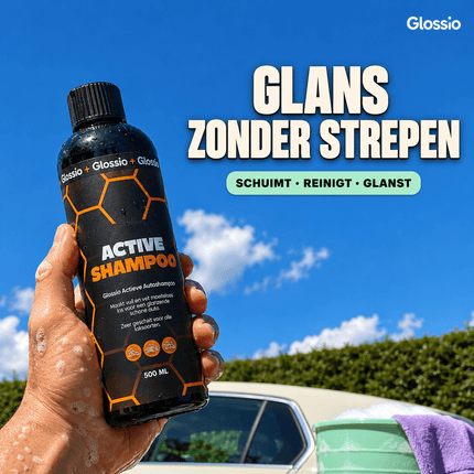 Glossio Glossio Active Shampoo Premium Werkende Zeep 500ML - Krachtige Autoshampoo voor Dieptereiniging en Glanzende Lak zonder Beschadiging Glansz 7