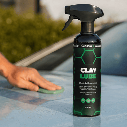 Glossio Glossio Clay Lube Premium Smeermiddel voor Klei 500ML - Veilig en Efficiënt voor Krasvrije Kleibehandeling en Glanzende Auto Oppervlakken Glansz 4