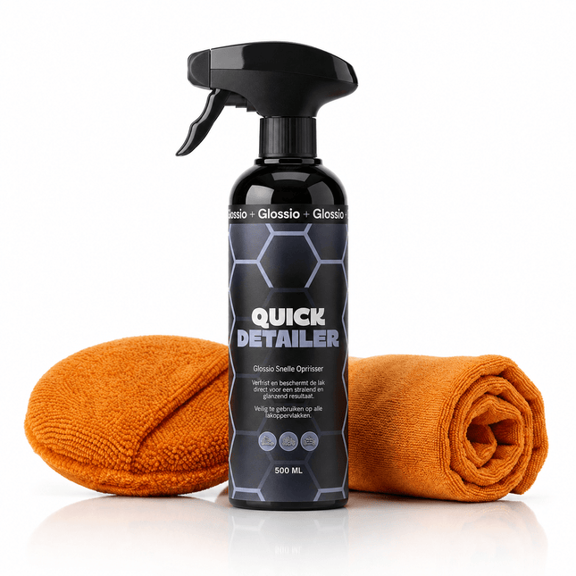 Glossio Glossio Combideal Cadeauset – Quick Detailer, Microvezeldoek en Applicator in een Praktisch Startpakket Combideal 1