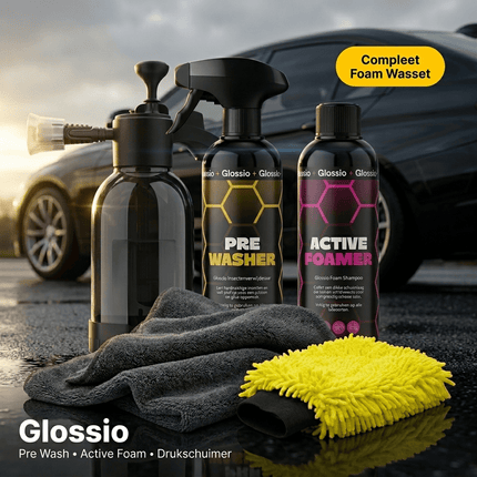 Glossio Glossio Combideal Foam Wassen – Complete Foam Wasset met Pre - Wash, Active Foamer en Drukschuimer Combideal 9