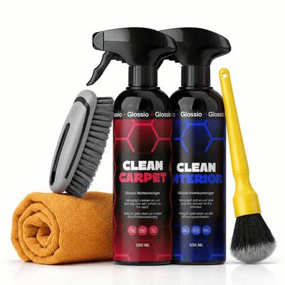 Glossio Combideal Interieur Reiniging – Complete 5-delige Set voor een Showroom-Fris Interieur