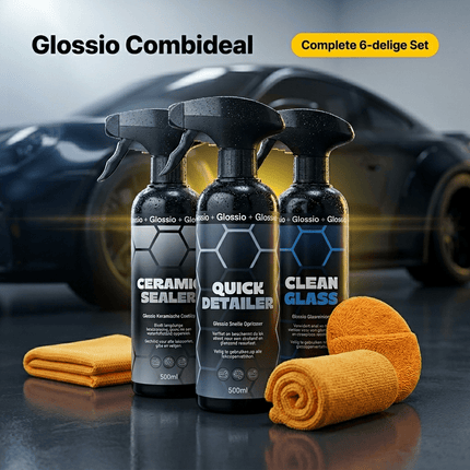 Glossio Glossio Combideal Onderhoud en Glans – Complete 6 - delige Set voor Keramische Bescherming en Showroomglans Combideal 3