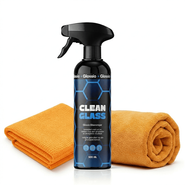 Glossio Glossio Combideal Ramen en Glas – Complete 3 - delige Set voor een Kristalhelder en Streeploos Resultaat Combideal 1