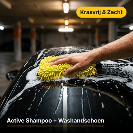 Glossio Glossio Combideal Starterspakket Buiten Complete Wasset met Pre - Wash Shampoo Washandschoen en Droogdoek voor een Vlekkeloos Resultaat Combideal 3