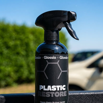 Glossio Glossio Combideal Winterklaar Pakket – Bescherming tegen Strooizout met Active Shampoo, Plastic/Rubber Restore en Quick Detailer Combideal 15