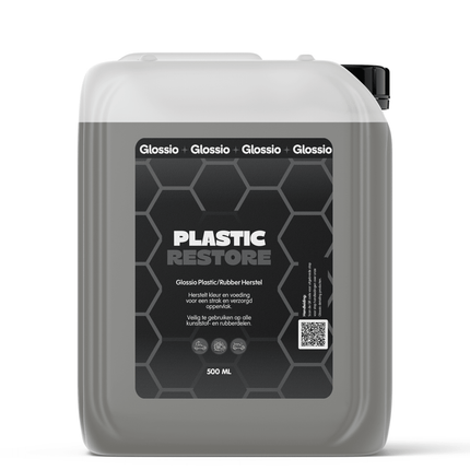 Glossio Glossio Plastic/Rubber Restore Premium 25L - Professioneel Kleurherstel voor Kunststof &amp; Rubber - Grootverpakking Jerrycan Glansz 1