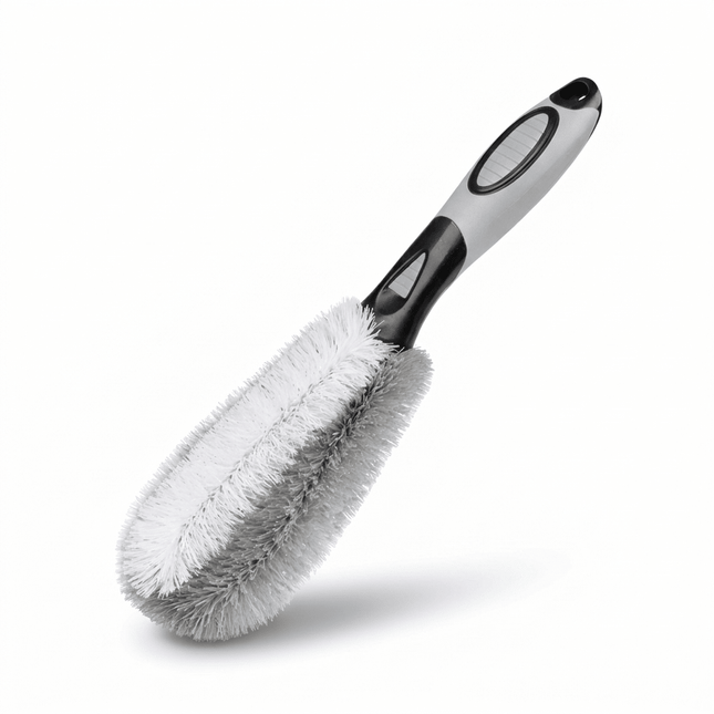 Glossio Harde Detailing Velgenborstel voor Krasvrije Hardnekkige Reiniging Grijs - VCTparts.nl