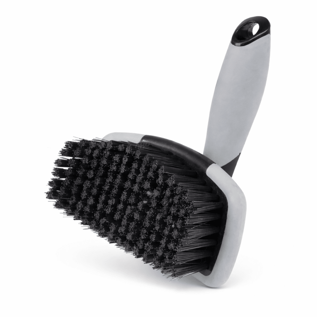 Glossio Harde Robuuste Bandenborstel voor Effectieve Reiniging Grijs/Zwart - VCTparts.nl