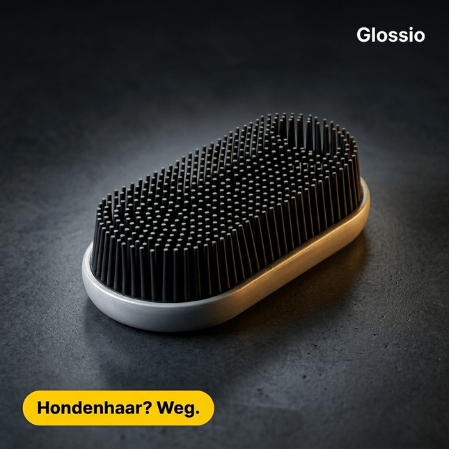 Glossio Huisdieren Haar Verwijder Borstel voor Interieur Bekleding en Vloermatten Grijs - VCTparts.nl