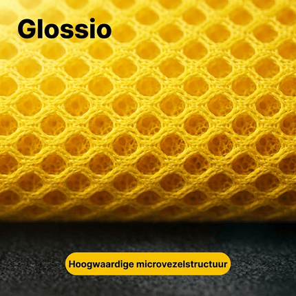 Glossio Glossio Insecten - en Teerverwijderaar Spons – Krachtige Microvezel Reinigingsspons Geel AMiO 7