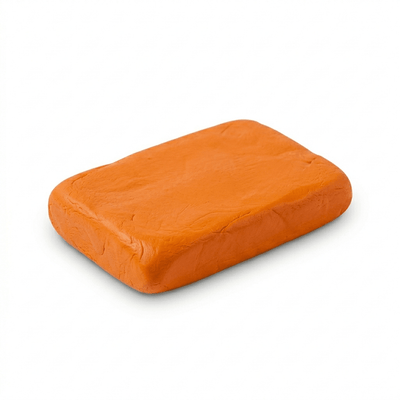 Glossio Klei 100gr voor het Verwijderen van Vastzittend Vuil Oranje