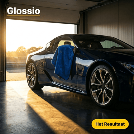 Glossio Glossio Mega Dry XL Microvezel Droogdoek Blauw/Grijs 60x90cm 800gsm voor Snel en Veilig Drogen AMiO 9