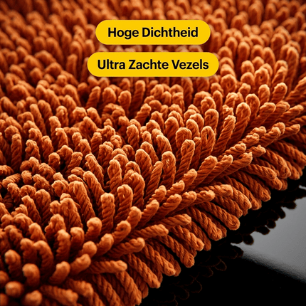 Glossio Glossio Microvezel Doek Oranje Schoonmaak Doek voor een Streeploos Resultaat Oranje VCTparts 9